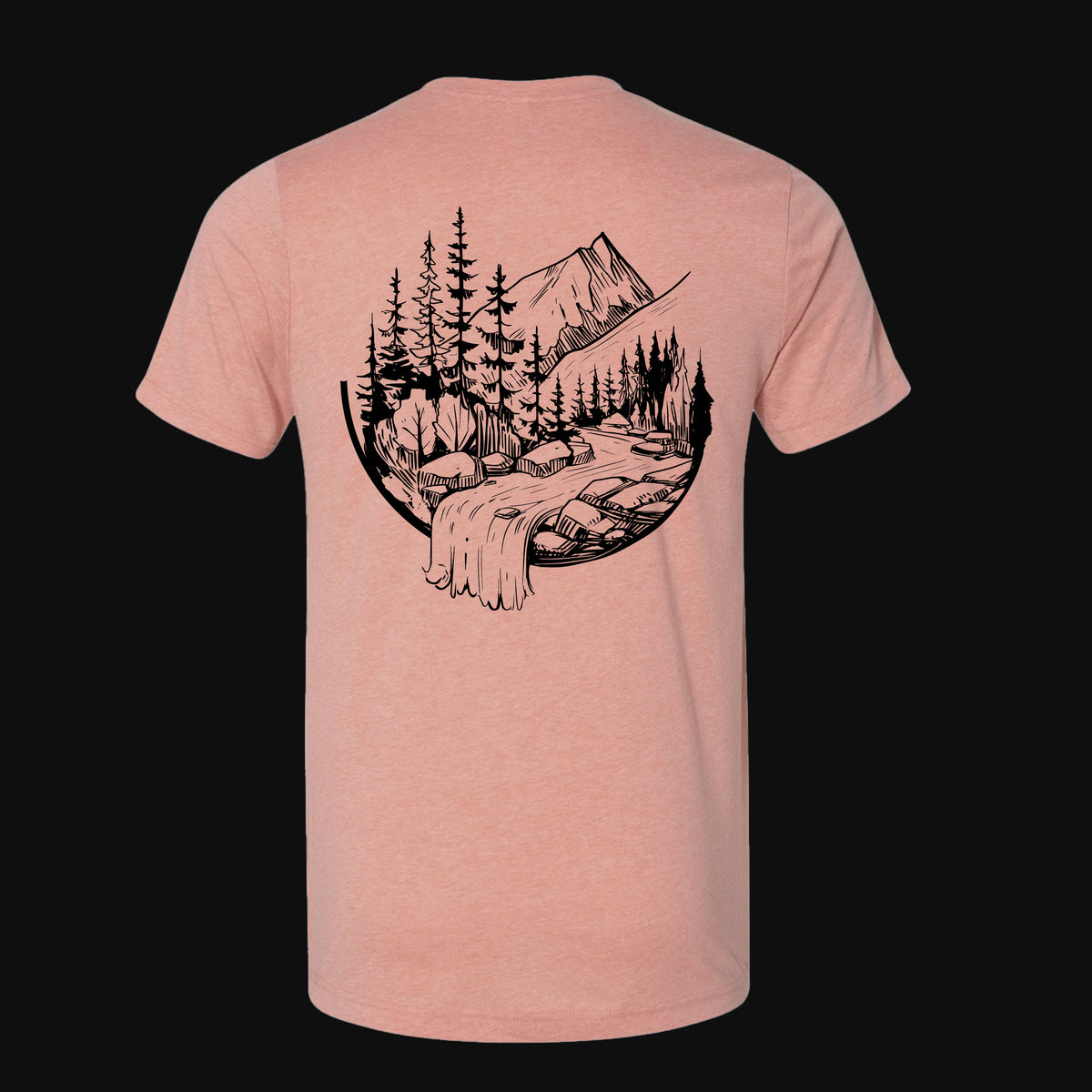 Mountain Stream Men's Graphic T Shirt – Big Moose Apparel