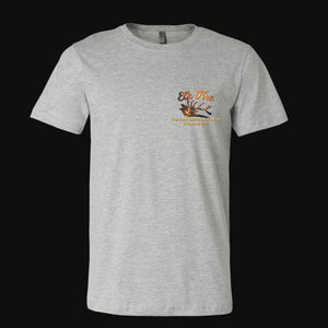 Elk Fire Mountainside BACK PRINT w/ front logo Fundraiser T-Shirt