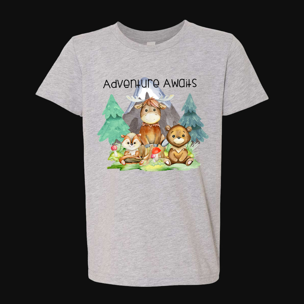 Adventure Awaits Youth T-Shirt