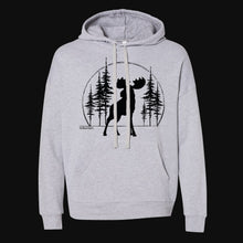 Load image into Gallery viewer, Big Moose Pine Trees Women&#39;s Hoodie