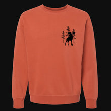 Load image into Gallery viewer, Lodgepole Moose Women&#39;s Garment Dyed Sweatshirt