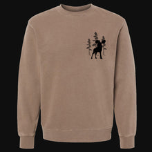 Load image into Gallery viewer, Lodgepole Moose Women&#39;s Garment Dyed Sweatshirt