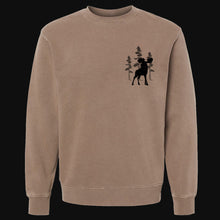 Load image into Gallery viewer, Lodgepole Moose Men&#39;s Garment Dyed Sweatshirt