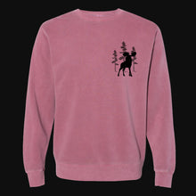 Load image into Gallery viewer, Lodgepole Moose Women&#39;s Garment Dyed Sweatshirt