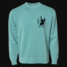 Load image into Gallery viewer, Lodgepole Moose Women&#39;s Garment Dyed Sweatshirt