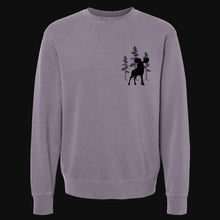 Load image into Gallery viewer, Lodgepole Moose Men&#39;s Garment Dyed Sweatshirt