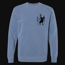 Load image into Gallery viewer, Lodgepole Moose Women&#39;s Garment Dyed Sweatshirt