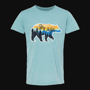 Stay Wild Bear Youth T-Shirt