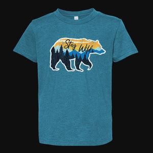 Stay Wild Bear Youth T-Shirt