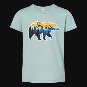 Stay Wild Bear Youth T-Shirt