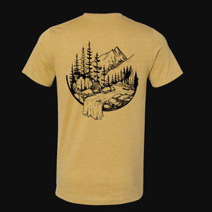 Mountain Stream Women's Graphic T Shirt