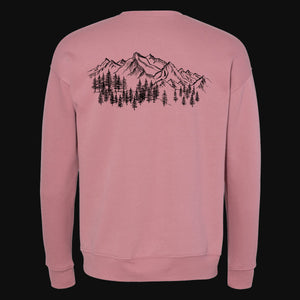 Mountain Landscape Women's Sweatshirt