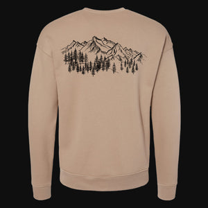 Mountain Landscape Men's Sweatshirt