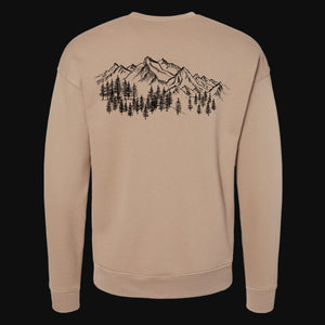 Mountain Landscape Women's Sweatshirt