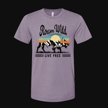 Load image into Gallery viewer, Roam Wild Live Free Bison Women&#39;s T-Shirt