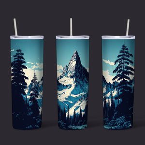 K2 Mountain Peak 20oz tumbler