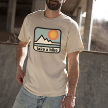 Load image into Gallery viewer, take a hike retro style mens graphic tee