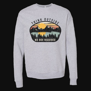 Think Outside Men's Crewneck Sweatshirt