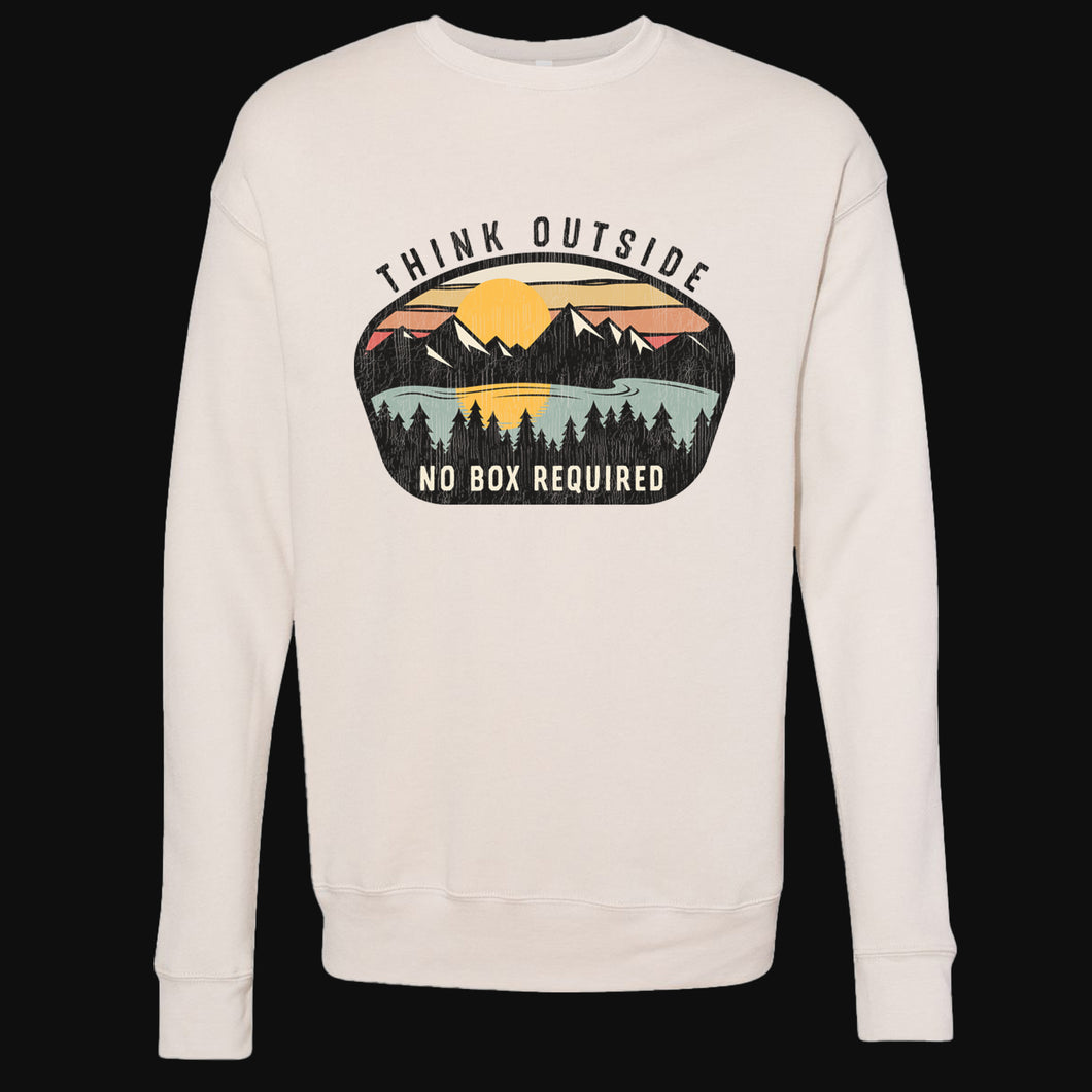 Think Outside Women's Crewneck Sweatshirt