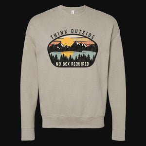 Think Outside Men's Crewneck Sweatshirt