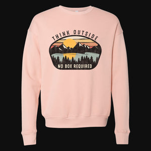 Think Outside Women's Crewneck Sweatshirt