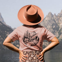 Load image into Gallery viewer, Tetons mountain stream graphic t-shirt