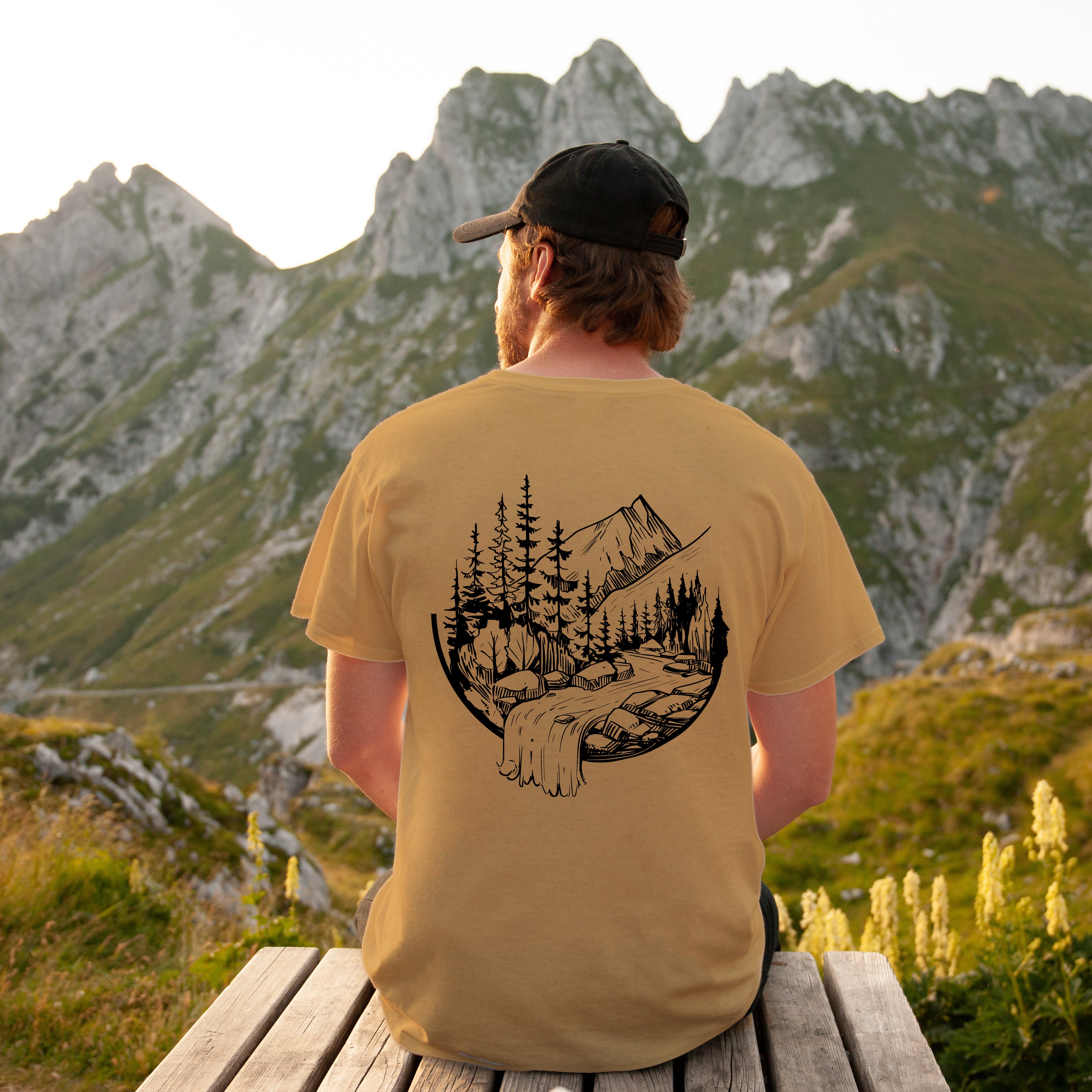 Chemise Légère Mountain Designs Homme - Marron - Taille M - Nylon/Polyester - Randonnée Outdoor